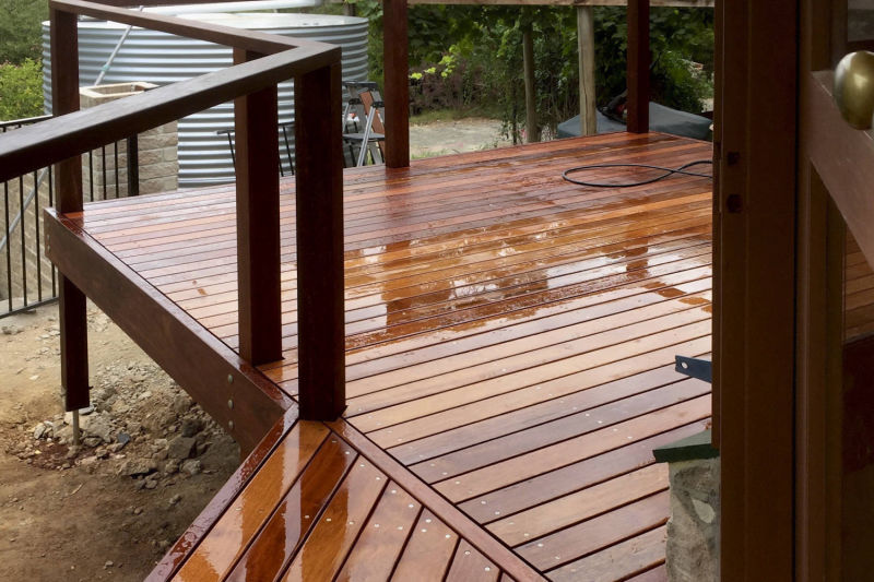Hardwood verandah 