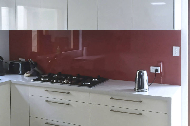 Kitchen cabinet and splashback upgrade